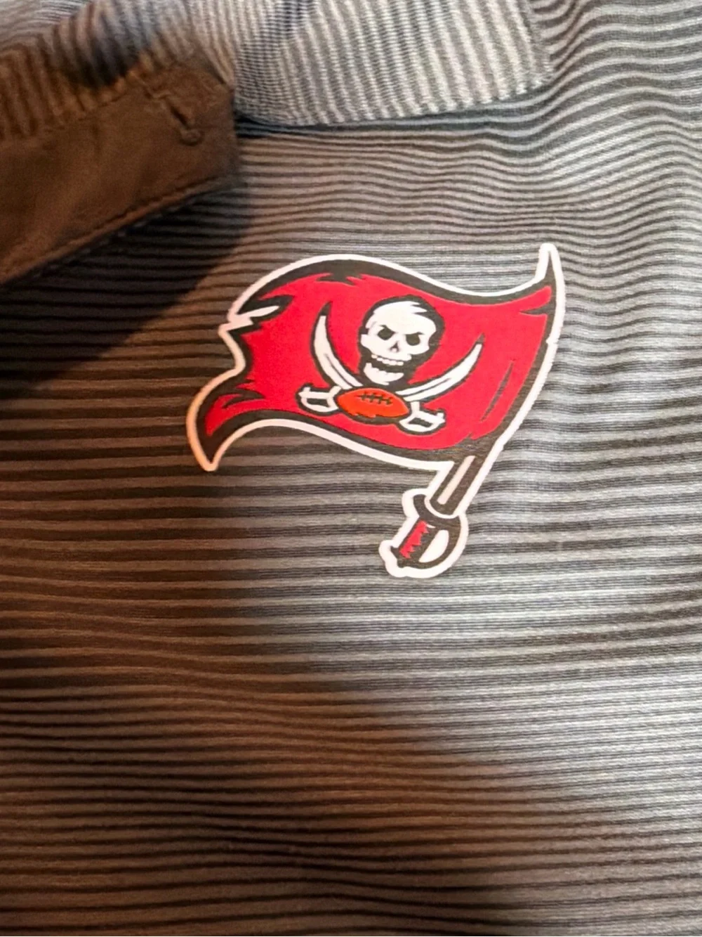Tampa Bay Buccaneers Nike NFL On Field Apparel Dri-Fit Polo Men's XL Gray